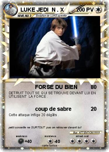 Pokemon LUKE JEDI  N . X