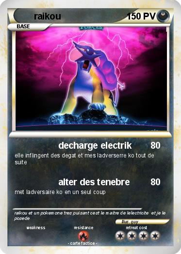 Pokemon raikou