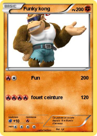 Pokemon Funky kong