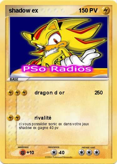 Pokemon shadow ex                         1