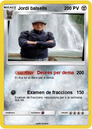Pokemon Jordi balsells