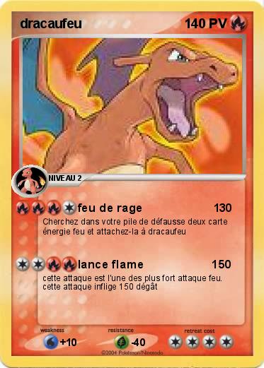 Pokemon dracaufeu