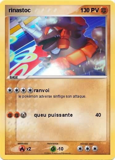 Pokemon rinastoc
