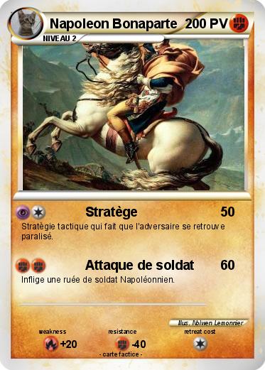 Pokemon Napoleon Bonaparte