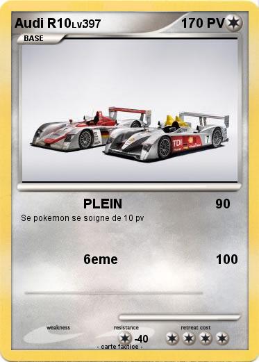 Pokemon Audi R10