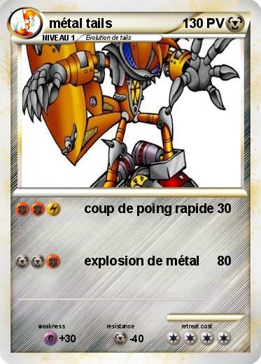 Pokemon métal tails