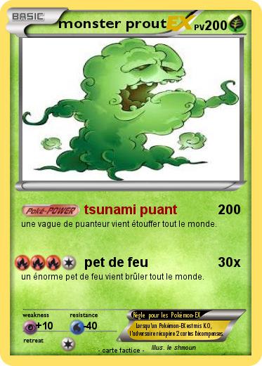 Pokemon monster prout