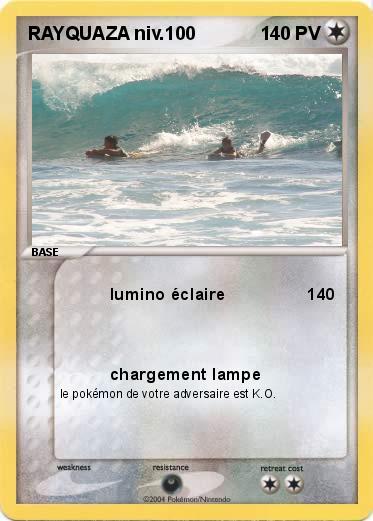 Pokemon RAYQUAZA niv.100