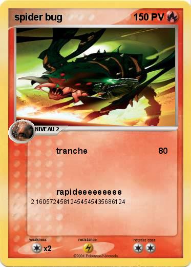 Pokemon spider bug
