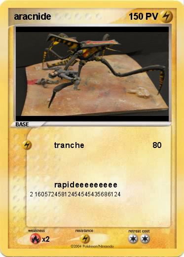 Pokemon aracnide
