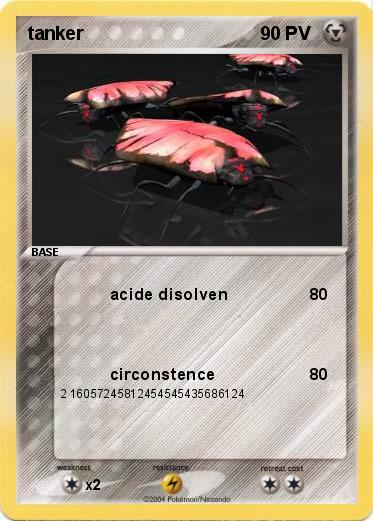Pokemon tanker