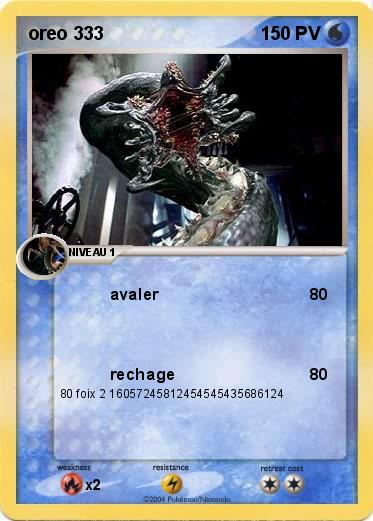 Pokemon oreo 333