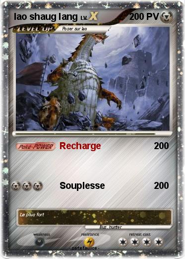 Pokemon lao shaug lang