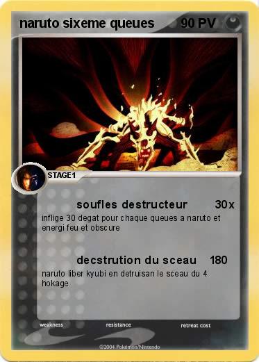 Pokemon naruto sixeme queues