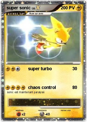Pokemon super sonic