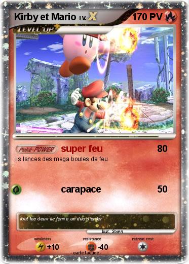 Pokemon Kirby et Mario