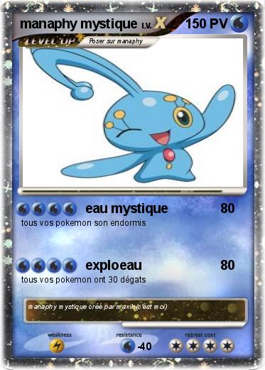 Pokemon manaphy mystique