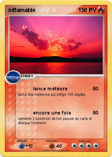 Pokemon inflamable