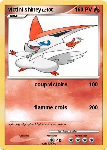 Pokemon victini shiney