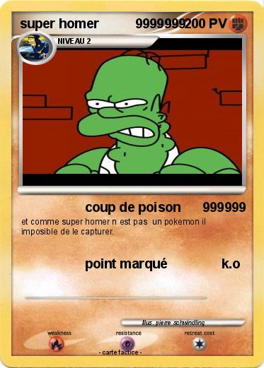 Pokemon super homer          9999999
