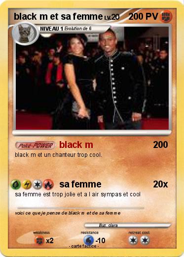 Pokemon black m et sa femme