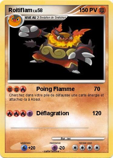 Pokemon Roitiflam