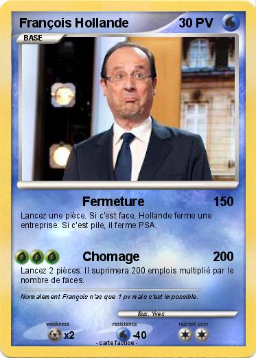 Pokemon François Hollande