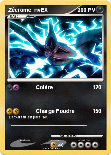 Pokemon Zécrome  nvEX