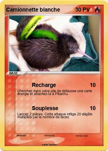 Pokemon Camionnette blanche