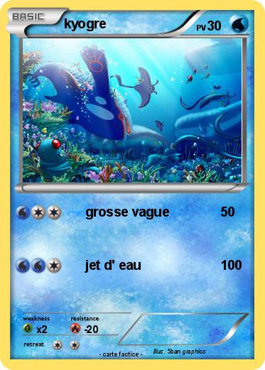 Pokemon kyogre