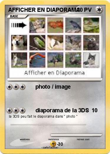 Pokemon AFFICHER EN DIAPORAMA