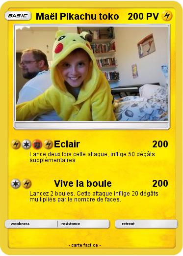 Pokemon Maël Pikachu toko