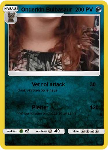 Pokemon Onderkin Bulbasaur