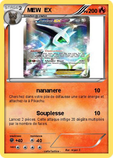 Pokemon MEW  EX