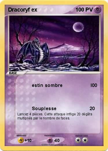 Pokemon Dracoryf ex