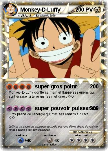 Pokemon Monkey-D-Luffy