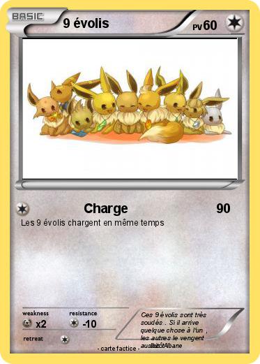 Pokemon 9 évolis