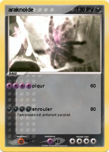 Pokemon araknoide 