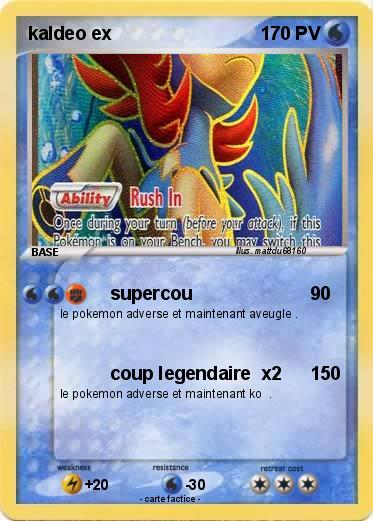 Pokemon kaldeo ex
