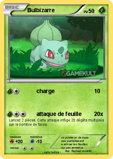 Pokemon Bulbizarre