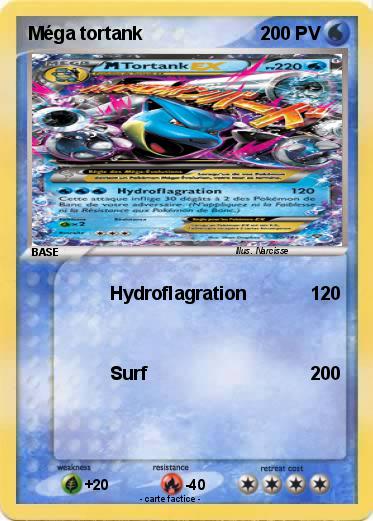 Pokemon Méga tortank