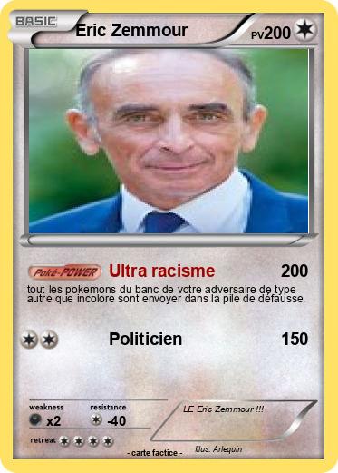 Pokemon Eric Zemmour