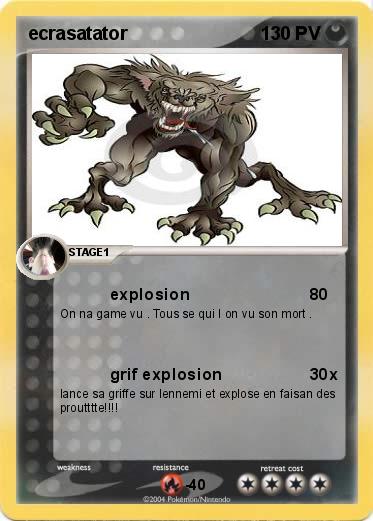 Pokemon ecrasatator 