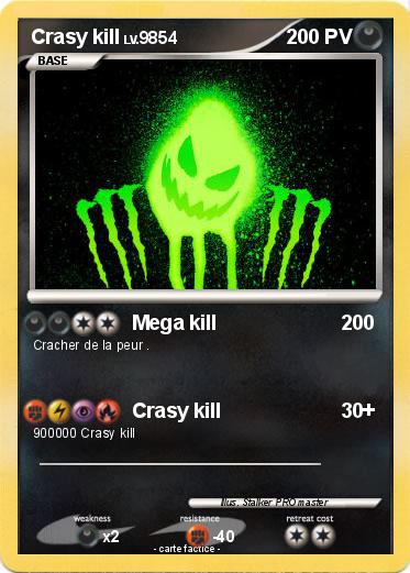 Pokemon Crasy kill