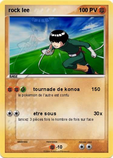 Pokemon rock lee