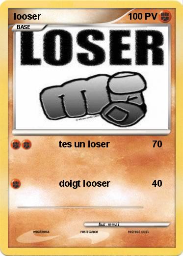 Pokemon looser