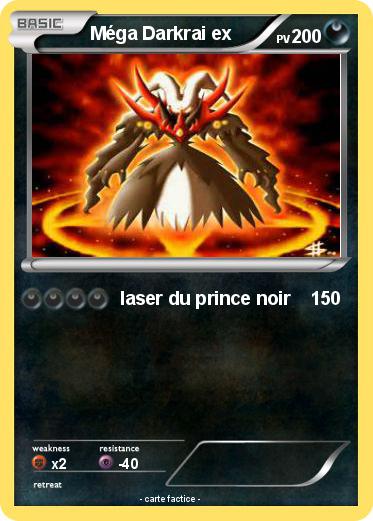 Pokemon Méga Darkrai ex