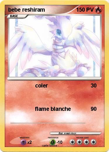Pokemon bebe reshiram