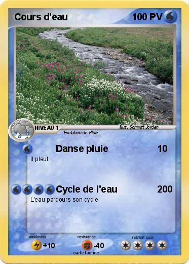 Pokemon Cours d'eau