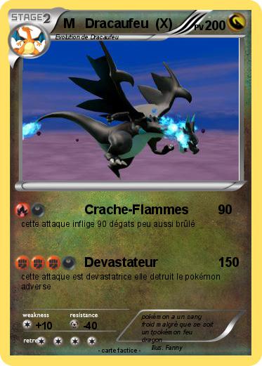 Pokemon M   Dracaufeu  (X)